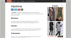 Desktop Screenshot of alexitimia.org